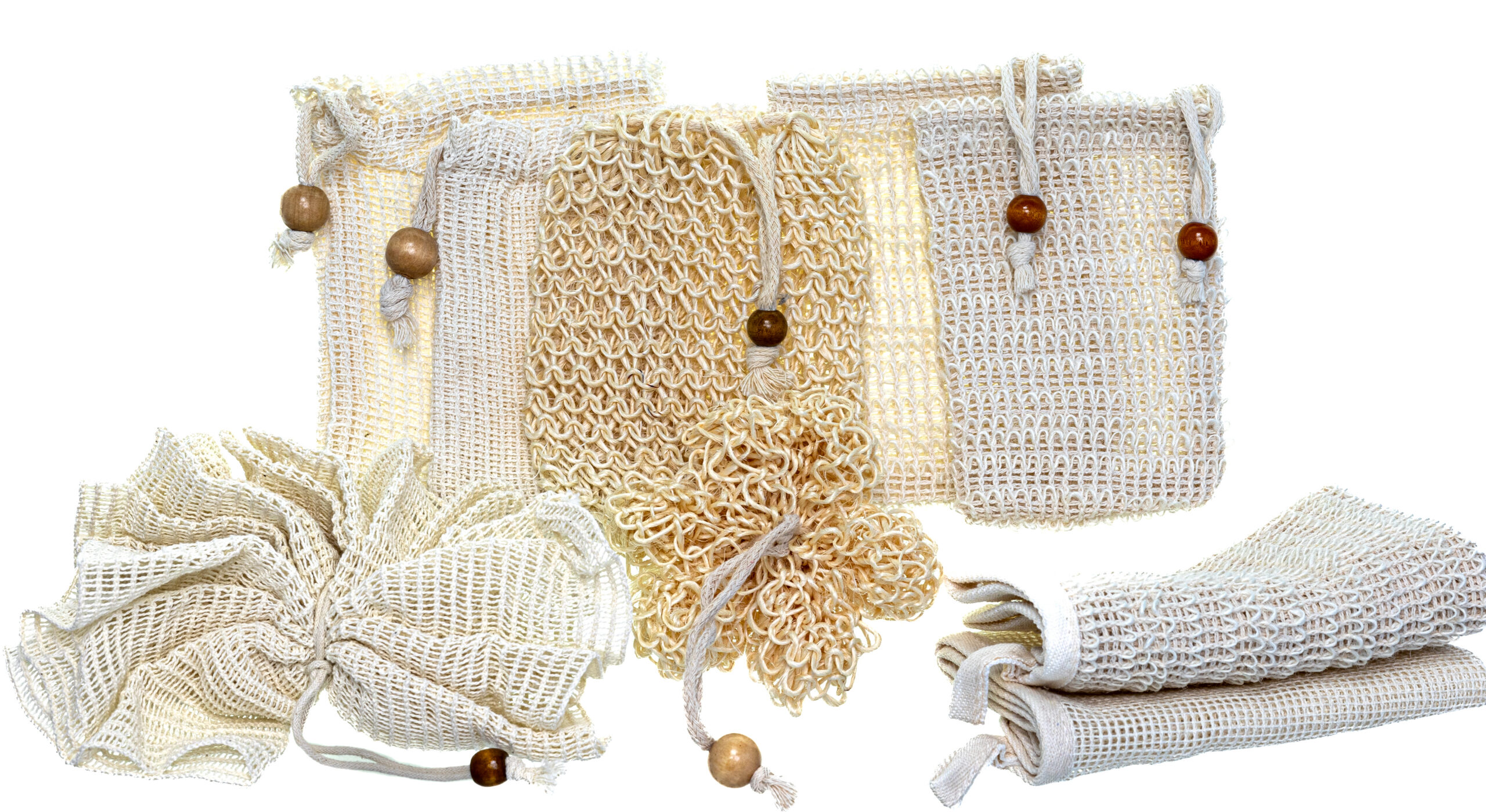 Soap Sack & Washcloth Sampler