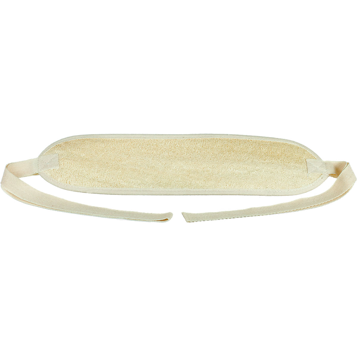 Large Oblong Loofah Back Scrubber and Shower Strap