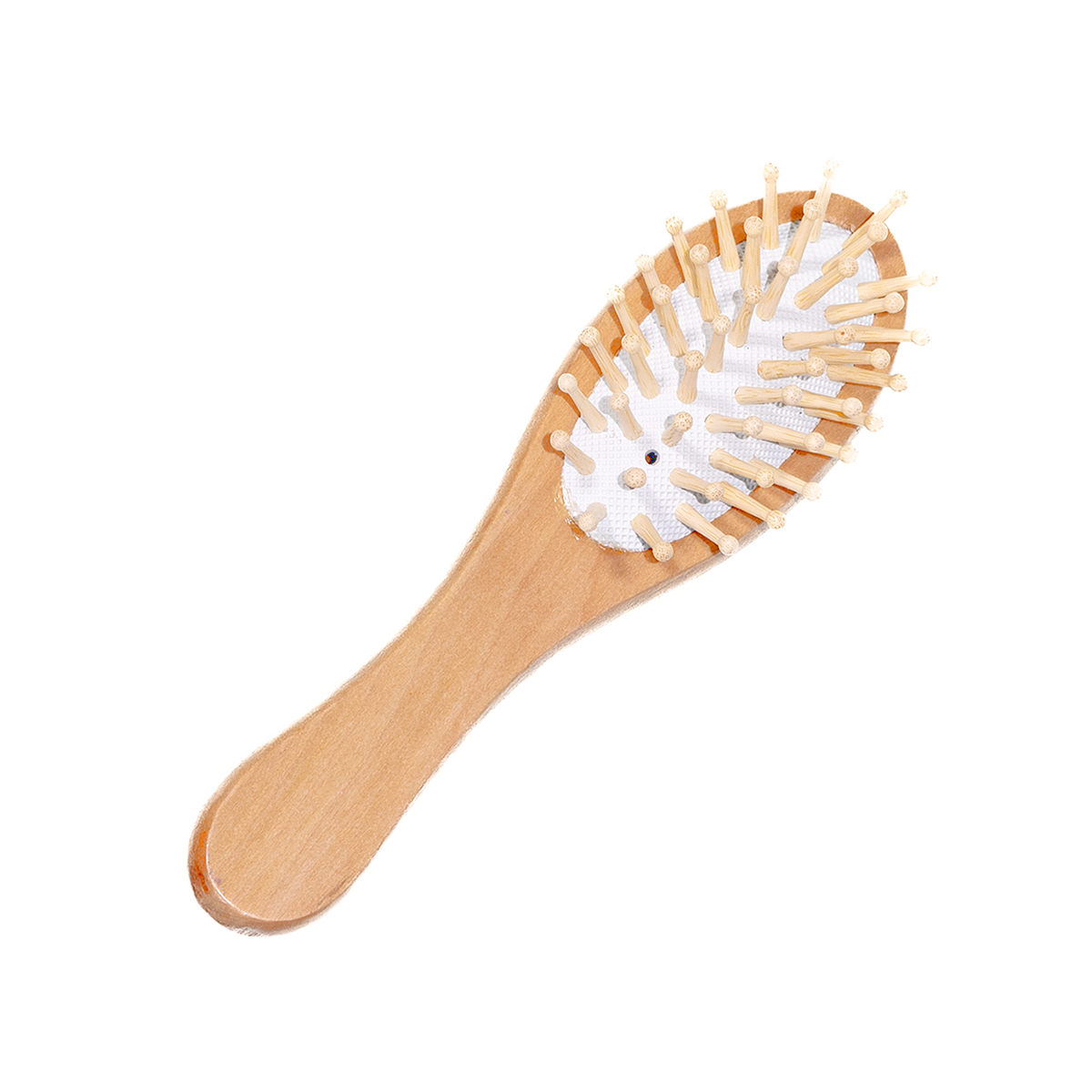 Purse / Travel sized Natural Wooden Hair Brush